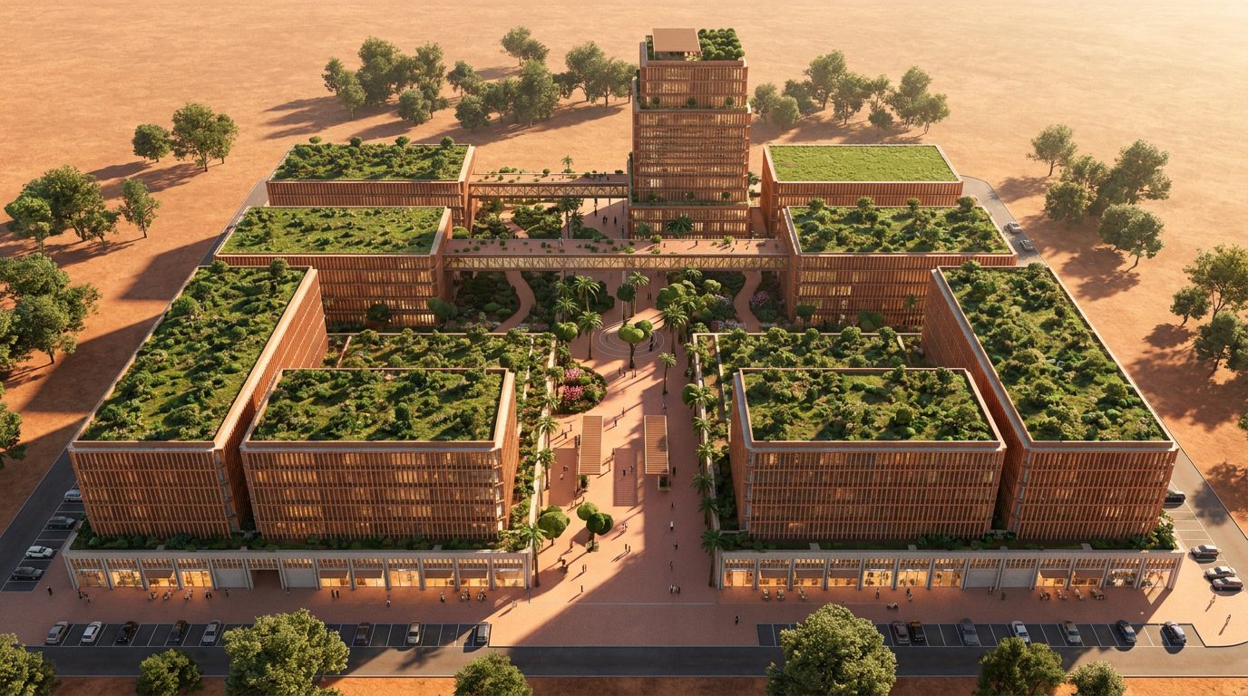 Innovation Living Campus — street / boulevard view